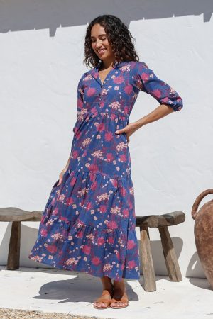 Moonflower Tiered Maxi Dress