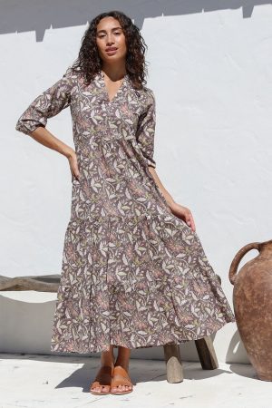 Morialta Tiered Maxi Dress