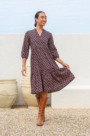 Tiered Midi Dress Kumari