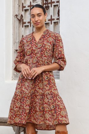 Tiered Midi Dress Mayur