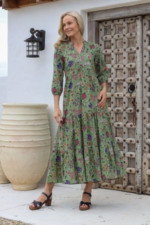 Aspen Tiered Maxi Dress