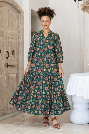 Vanya Tiered Maxi Dress